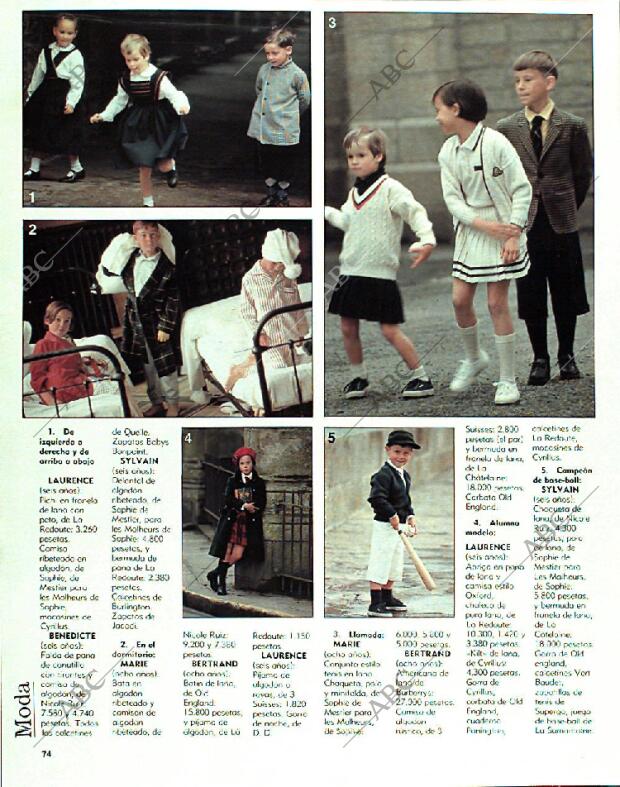 BLANCO Y NEGRO MADRID 08-01-1989 página 74