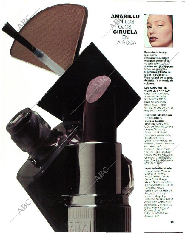 BLANCO Y NEGRO MADRID 08-01-1989 página 79