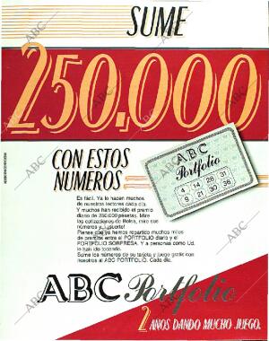 BLANCO Y NEGRO MADRID 08-01-1989 página 86