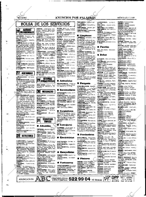 ABC MADRID 11-01-1989 página 98