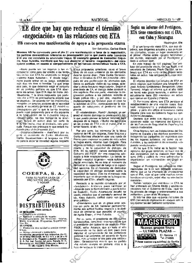 ABC SEVILLA 11-01-1989 página 18