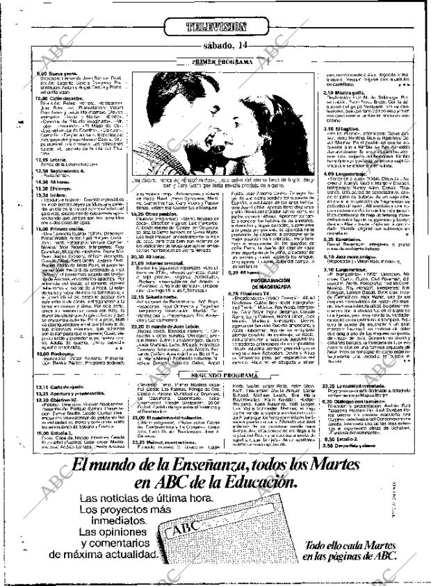 ABC MADRID 14-01-1989 página 110