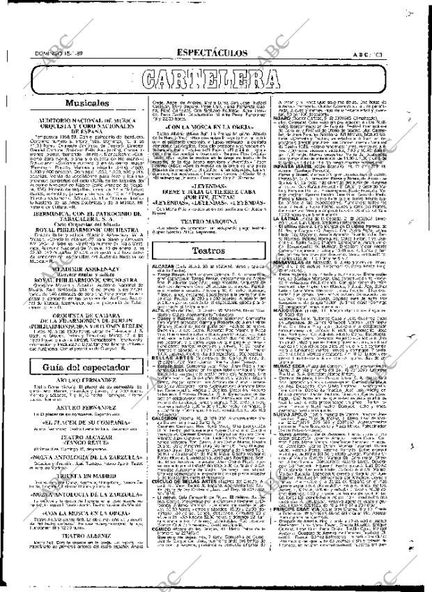 ABC MADRID 15-01-1989 página 103