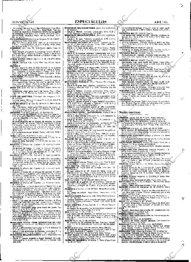 ABC MADRID 15-01-1989 página 105