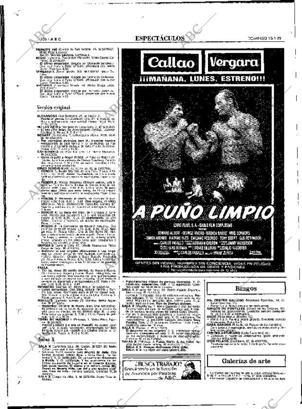 ABC MADRID 15-01-1989 página 106