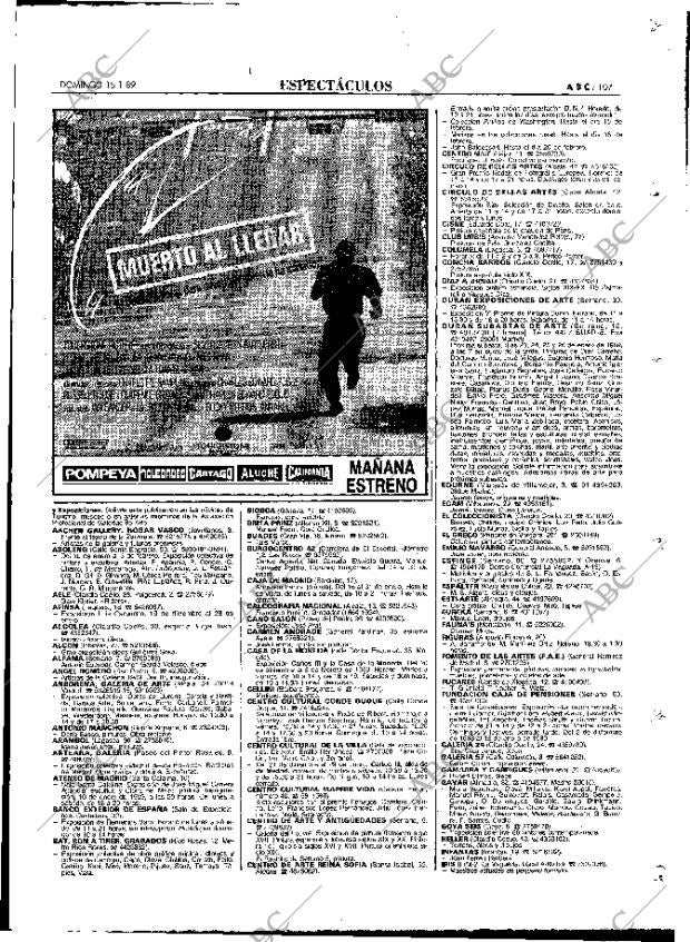 ABC MADRID 15-01-1989 página 107