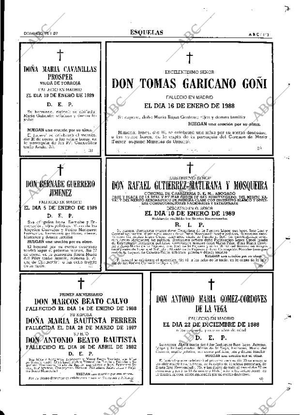 ABC MADRID 15-01-1989 página 113