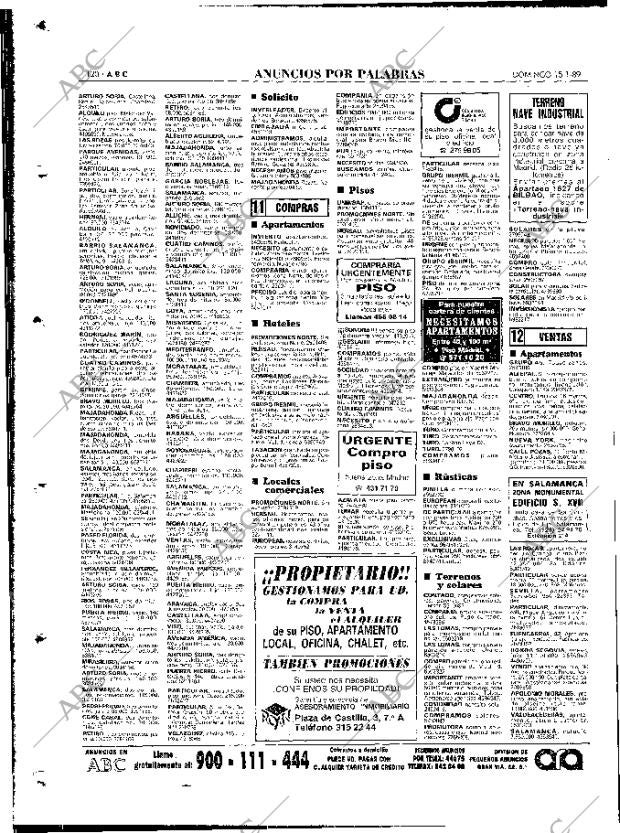 ABC MADRID 15-01-1989 página 120