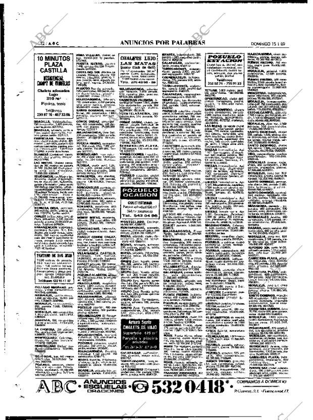 ABC MADRID 15-01-1989 página 122