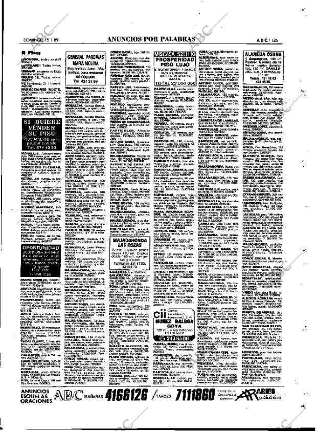 ABC MADRID 15-01-1989 página 125
