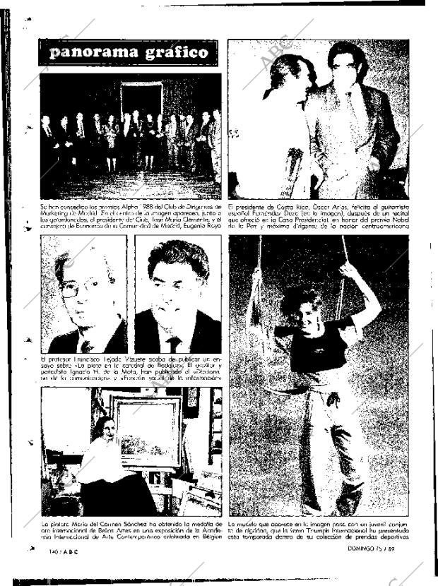 ABC MADRID 15-01-1989 página 140