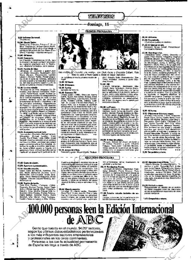 ABC MADRID 15-01-1989 página 142
