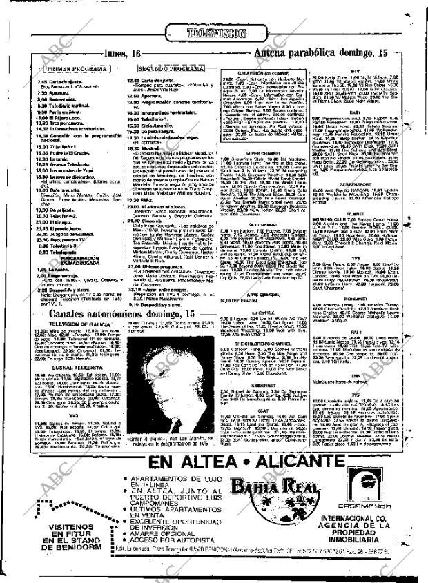 ABC MADRID 15-01-1989 página 143