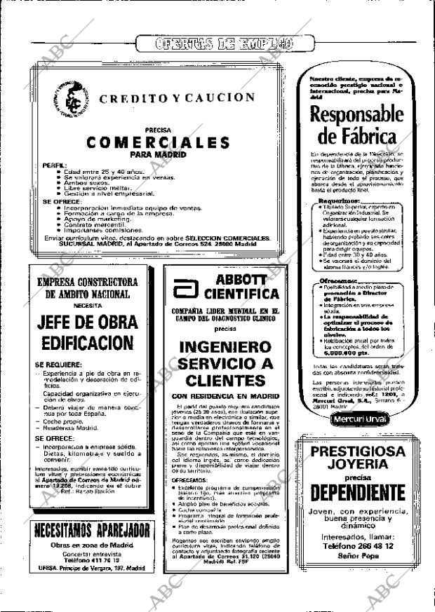 ABC MADRID 15-01-1989 página 20