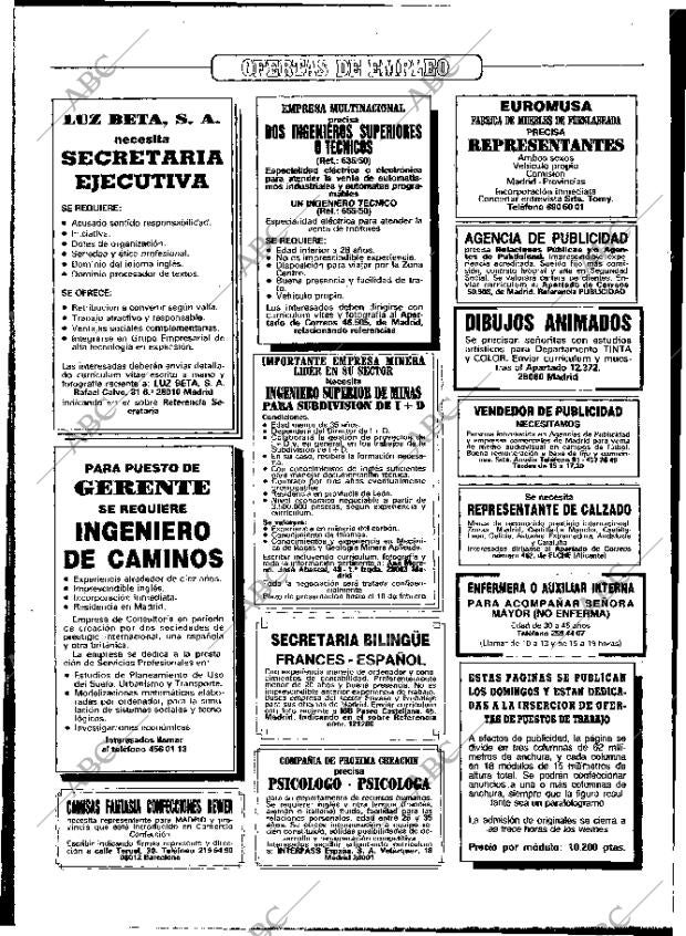 ABC MADRID 15-01-1989 página 22