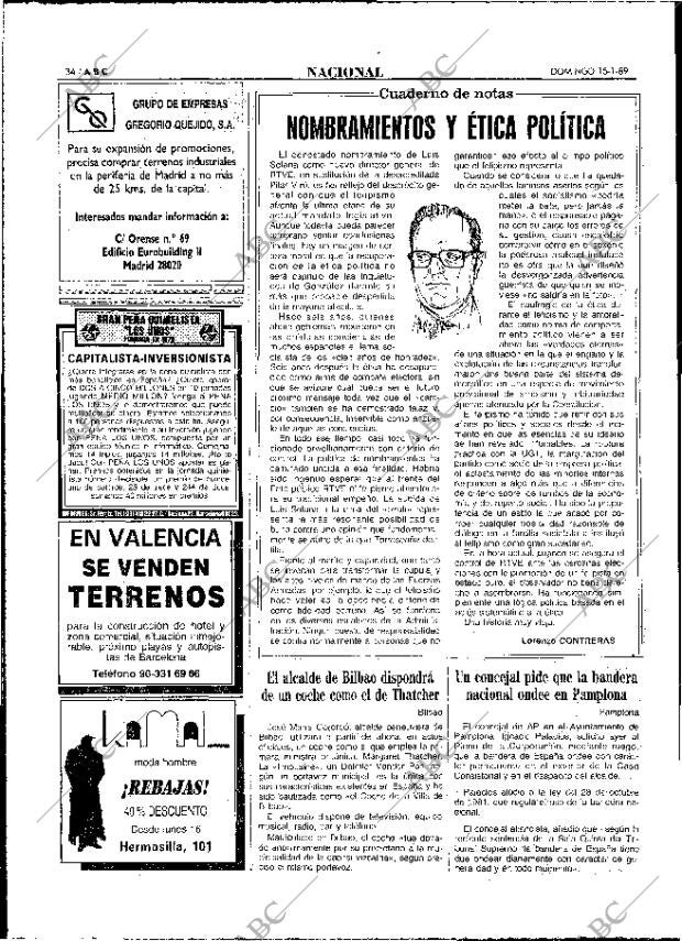 ABC MADRID 15-01-1989 página 34