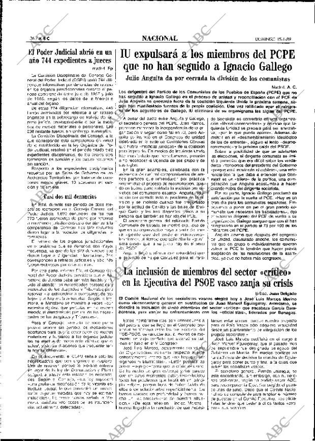ABC MADRID 15-01-1989 página 36