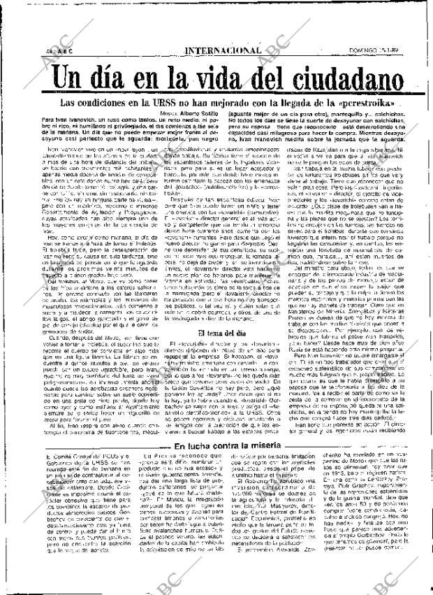 ABC MADRID 15-01-1989 página 44