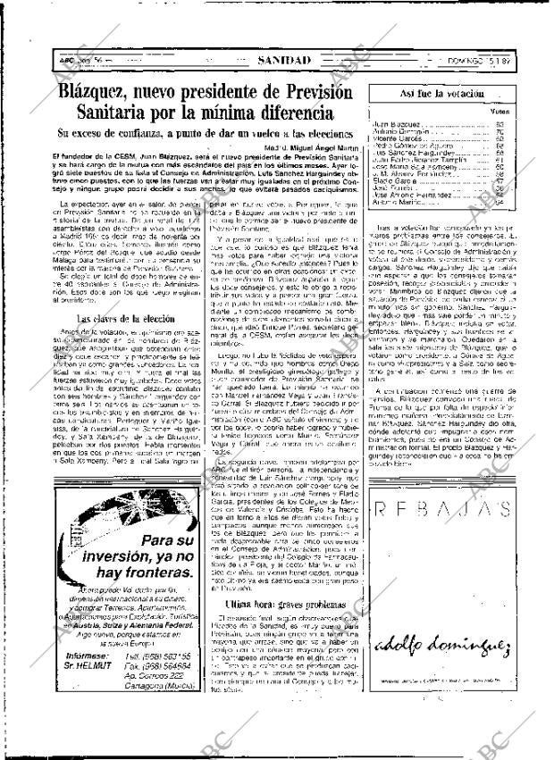ABC MADRID 15-01-1989 página 56
