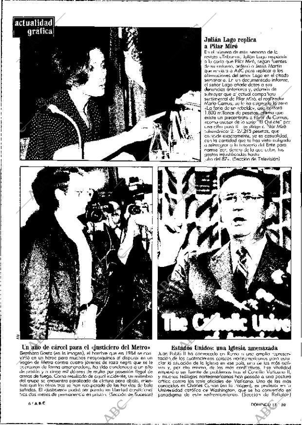 ABC MADRID 15-01-1989 página 6