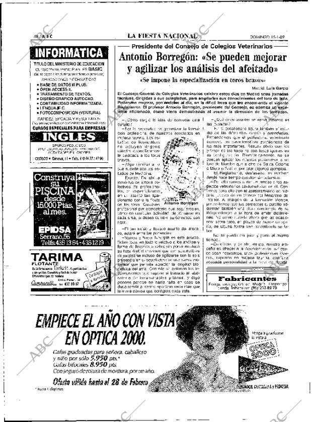 ABC MADRID 15-01-1989 página 68