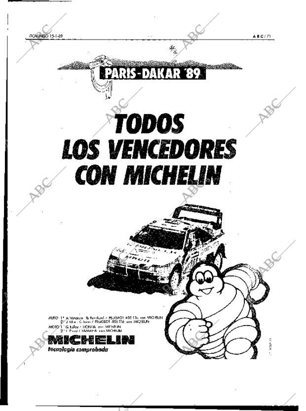 ABC MADRID 15-01-1989 página 71