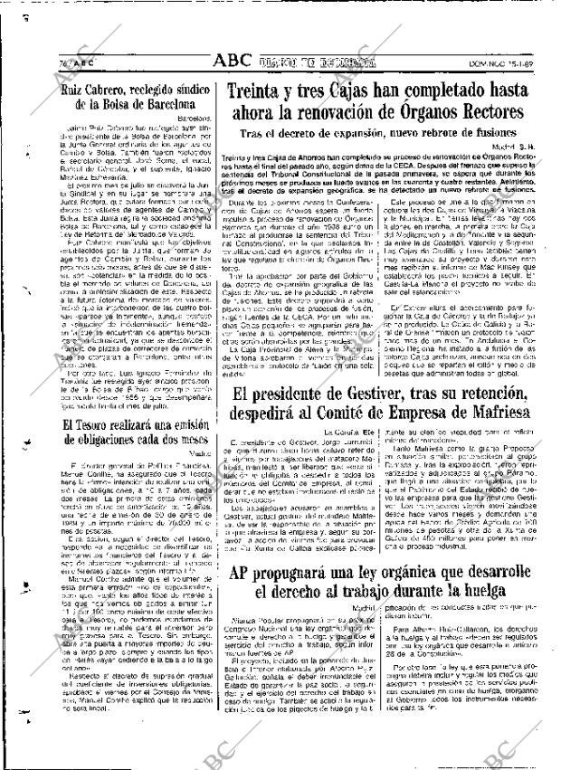 ABC MADRID 15-01-1989 página 76