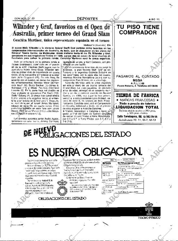 ABC MADRID 15-01-1989 página 91