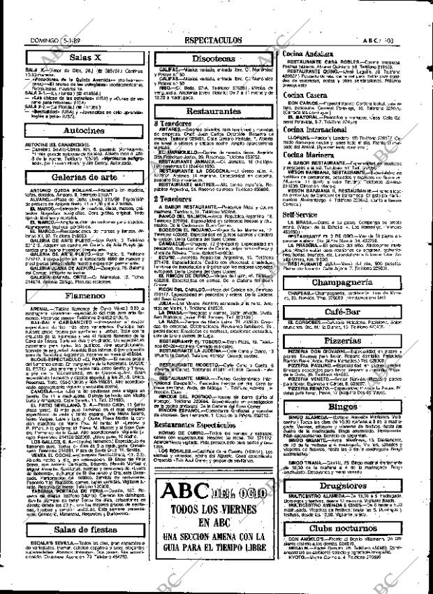 ABC SEVILLA 15-01-1989 página 103
