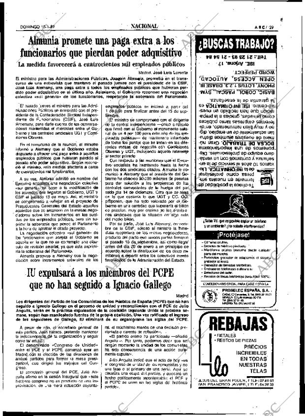 ABC SEVILLA 15-01-1989 página 29