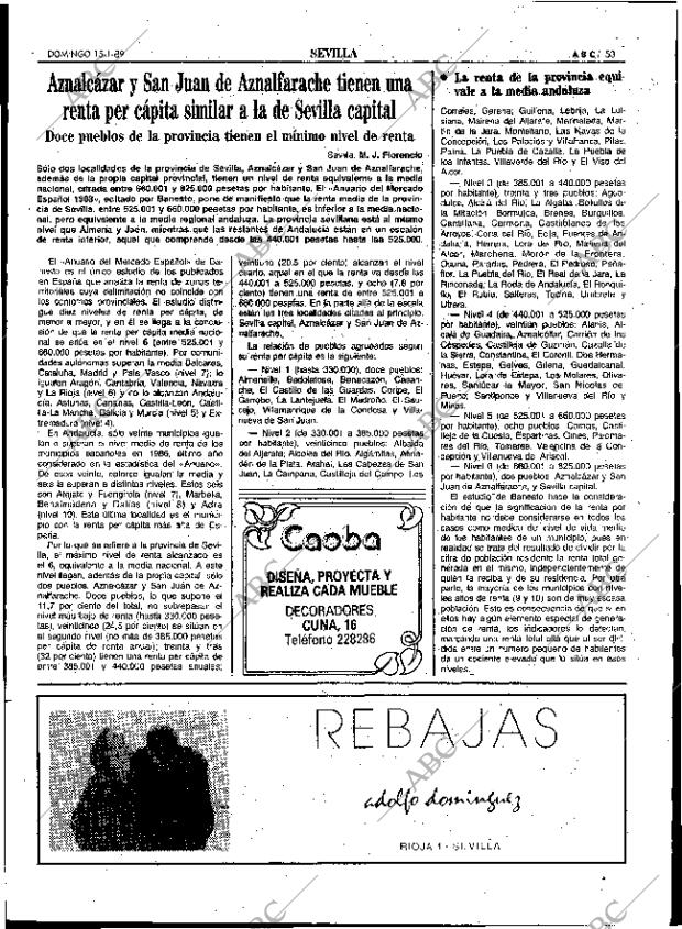 ABC SEVILLA 15-01-1989 página 53