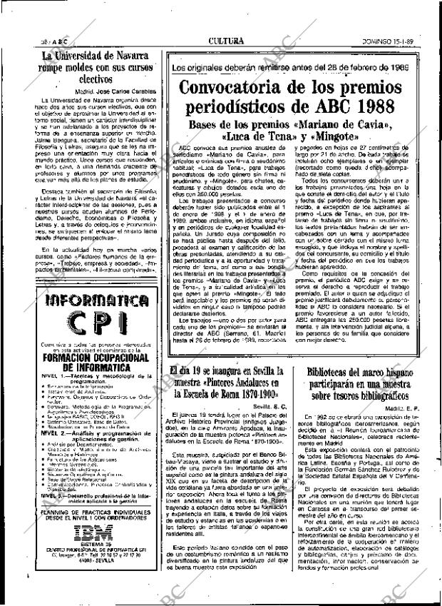 ABC SEVILLA 15-01-1989 página 58