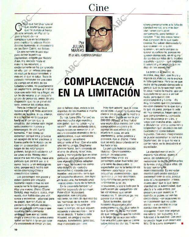 BLANCO Y NEGRO MADRID 15-01-1989 página 10