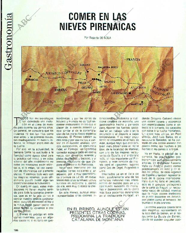 BLANCO Y NEGRO MADRID 15-01-1989 página 106