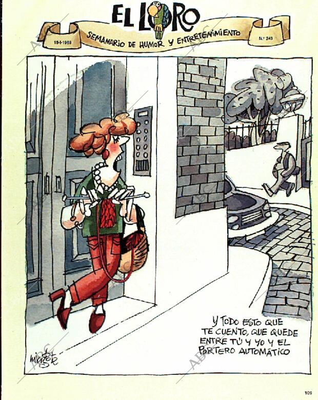 BLANCO Y NEGRO MADRID 15-01-1989 página 109