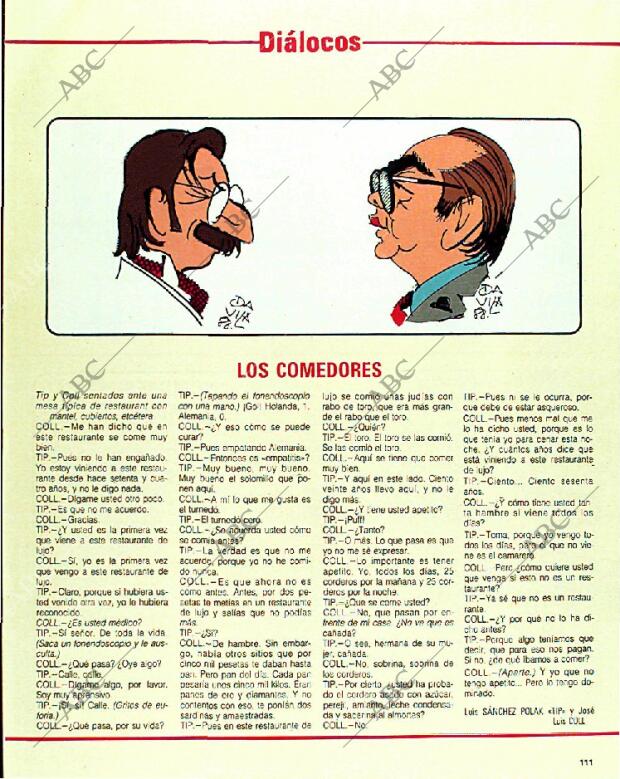 BLANCO Y NEGRO MADRID 15-01-1989 página 111