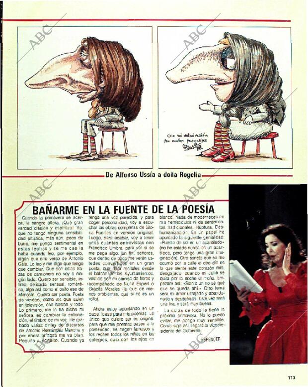 BLANCO Y NEGRO MADRID 15-01-1989 página 113