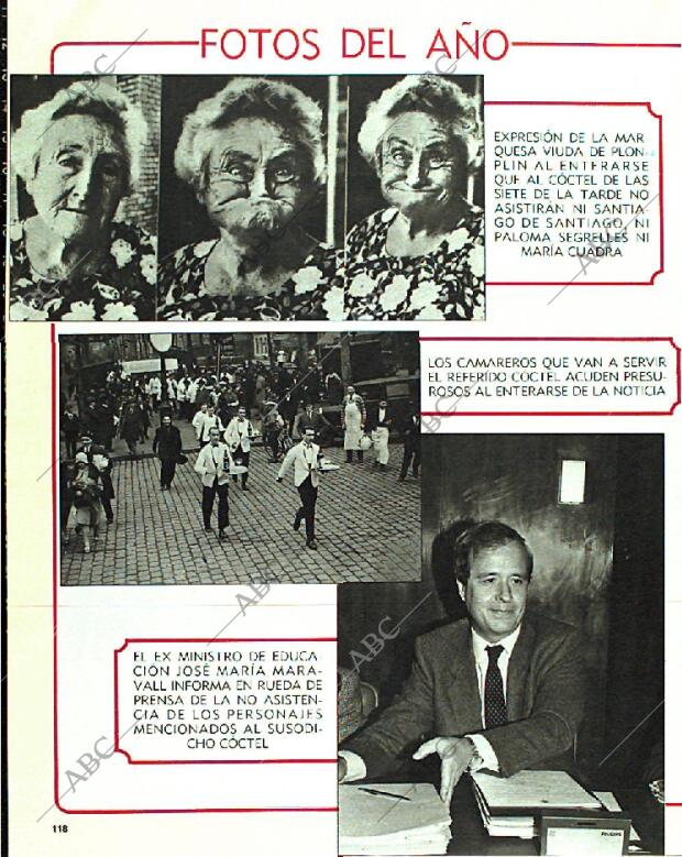 BLANCO Y NEGRO MADRID 15-01-1989 página 118