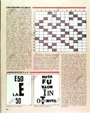 BLANCO Y NEGRO MADRID 15-01-1989 página 132