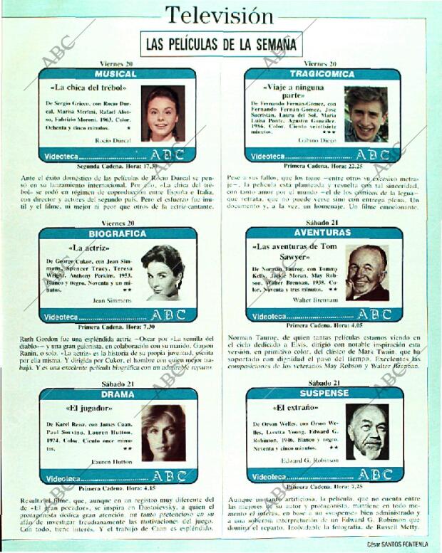 BLANCO Y NEGRO MADRID 15-01-1989 página 141