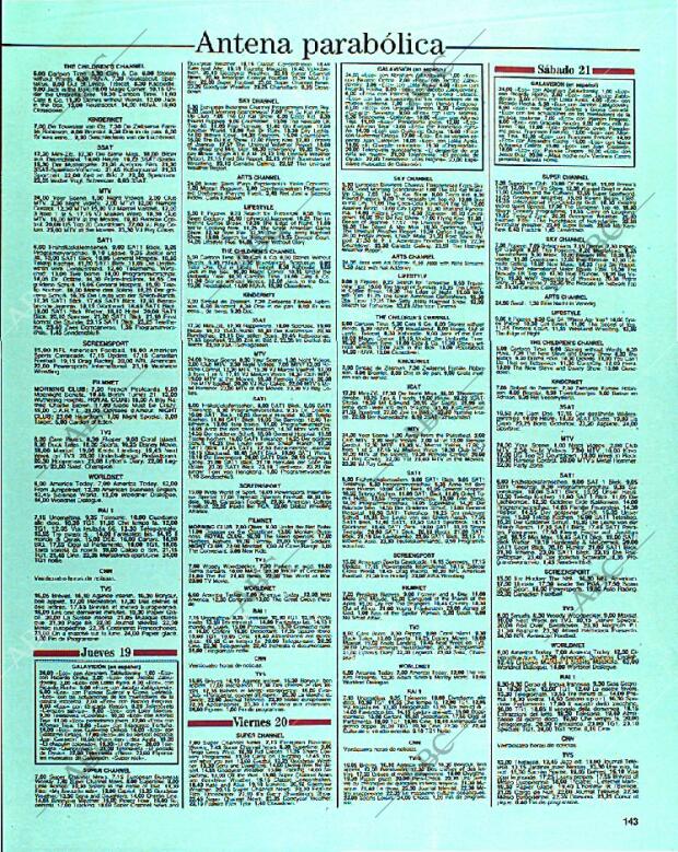 BLANCO Y NEGRO MADRID 15-01-1989 página 143