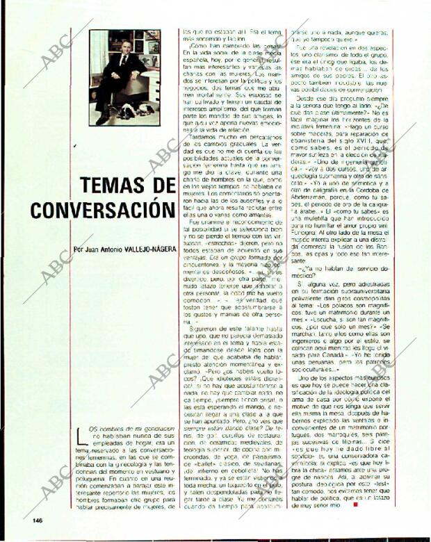 BLANCO Y NEGRO MADRID 15-01-1989 página 146