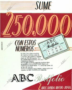 BLANCO Y NEGRO MADRID 15-01-1989 página 18