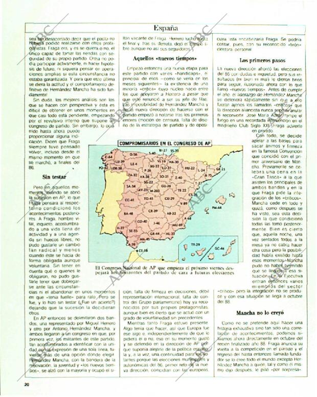 BLANCO Y NEGRO MADRID 15-01-1989 página 20