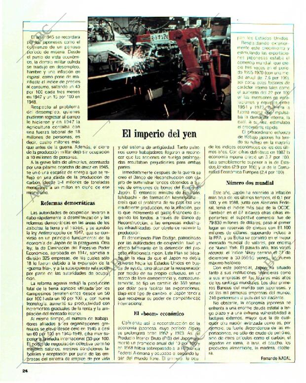 BLANCO Y NEGRO MADRID 15-01-1989 página 24