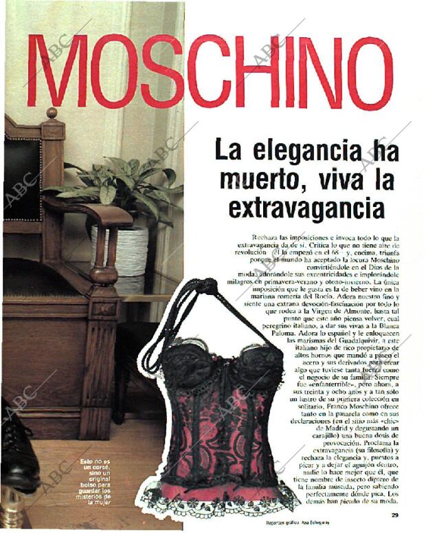 BLANCO Y NEGRO MADRID 15-01-1989 página 29