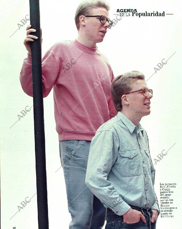 BLANCO Y NEGRO MADRID 15-01-1989 página 40