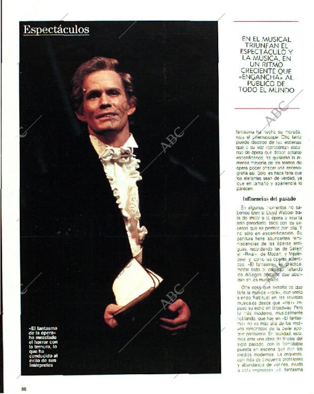 BLANCO Y NEGRO MADRID 15-01-1989 página 50