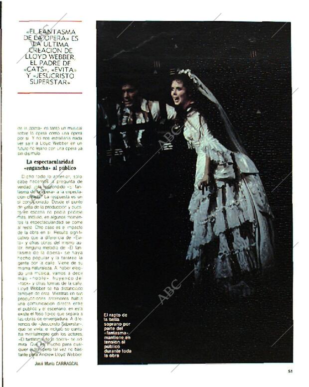 BLANCO Y NEGRO MADRID 15-01-1989 página 51