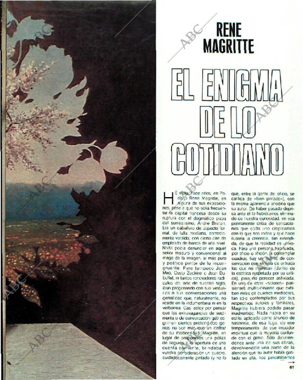 BLANCO Y NEGRO MADRID 15-01-1989 página 61